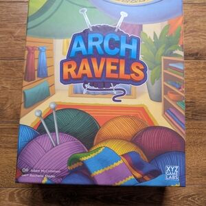 Arch Ravels Board Game by - Colorful Yarn Adventure